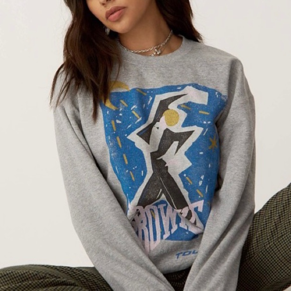 Daydreamer Bowie Tour Sweatshirt - Small - Picture 2 of 9